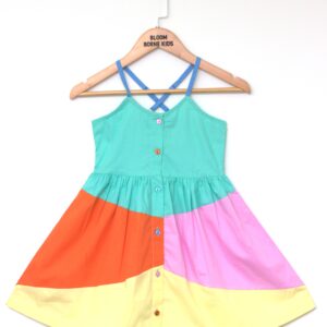 Rainbow Bright Cotton Sundress