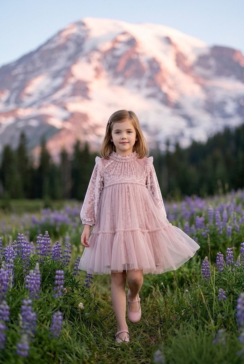 Little Blush Luxe Dress